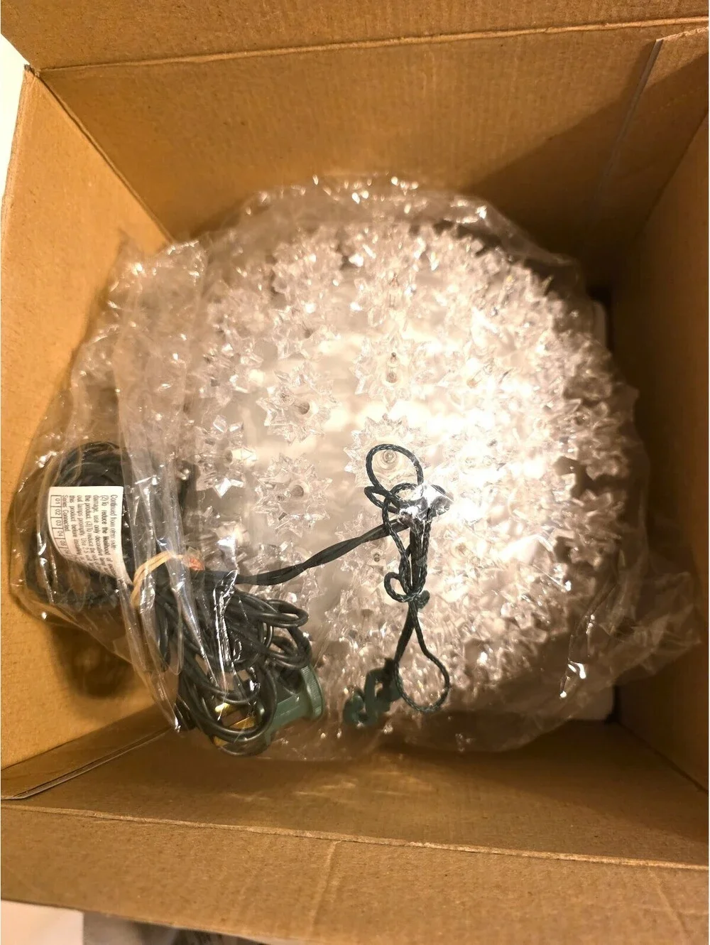 NWOT Pottery Barn Large Lighted Sphere Cluster Starlight Ball Indoor Outdoor Box